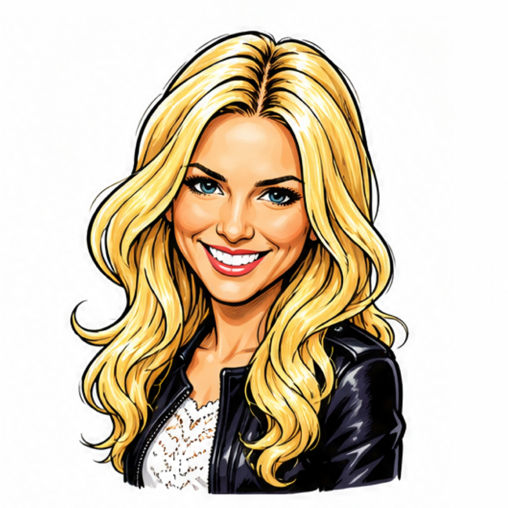 Example of a single HD caricature